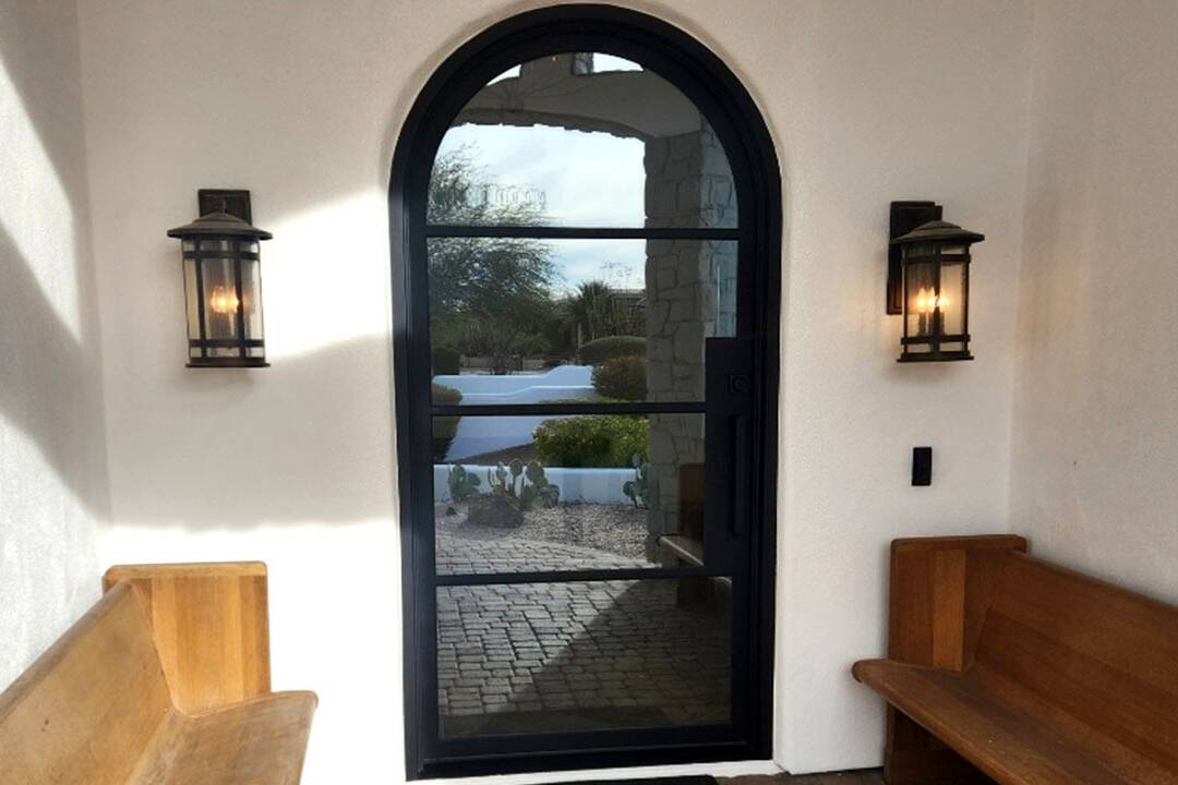 professionally installed door