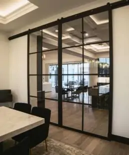 sliding interior barn door
